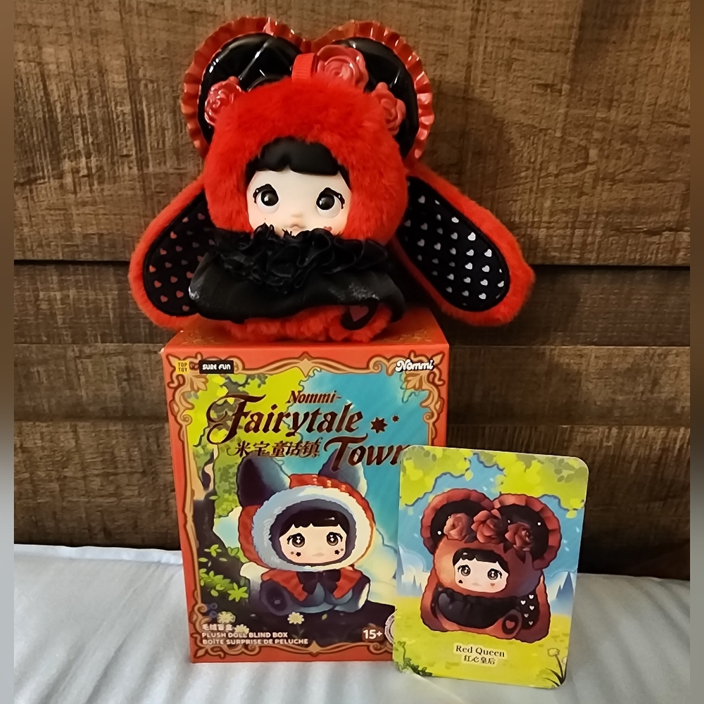 New "SECRET" Nommi Fairytale Town Plush Doll Series Confirmed Red Queen
